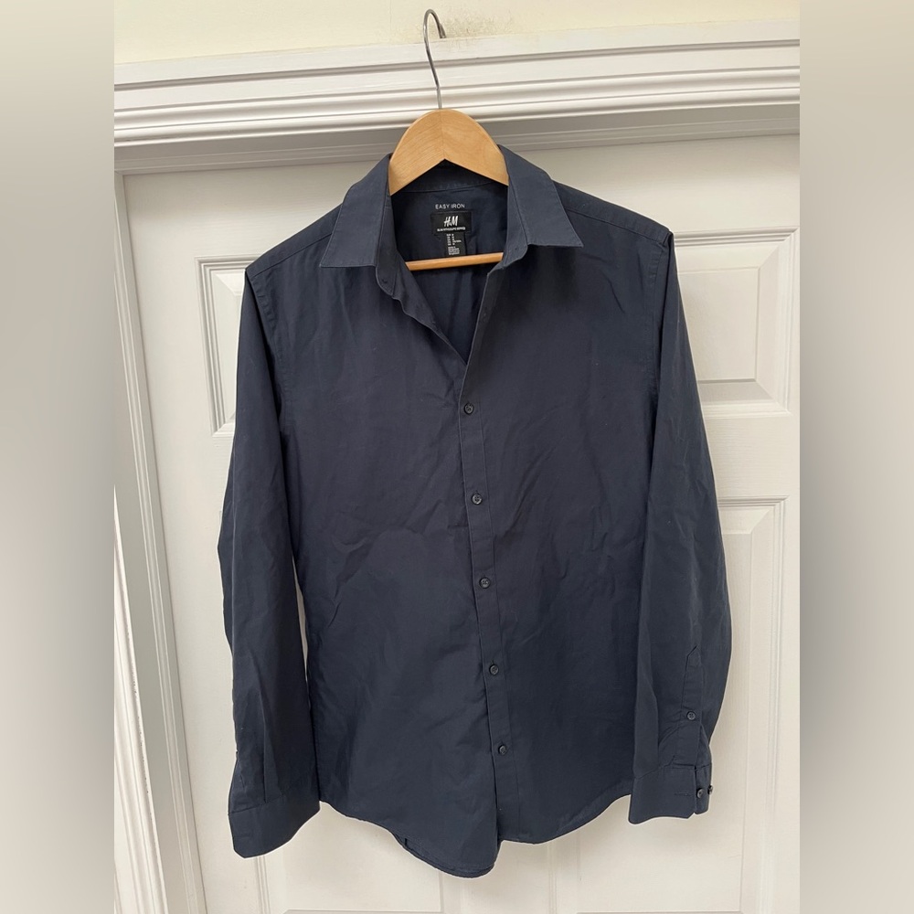 H&M Men's Black Shirt size medium